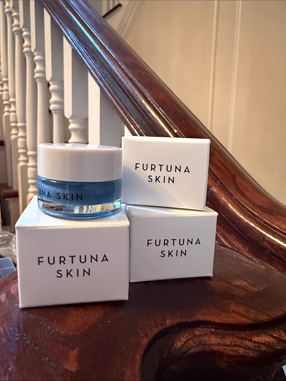 SET OF 3 - FURTUNA SKIN - RINASCITA DELLE OLIVE BALM - .14oz EACH - NEW WITH BOX